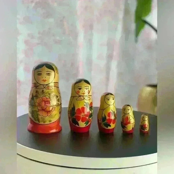 Vintage Handmade Nesting dolls - Picture 11 of 12